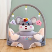 宝宝学座椅五个月辅助训练坐立神器安全防摔不伤脊柱喂饭婴儿沙发