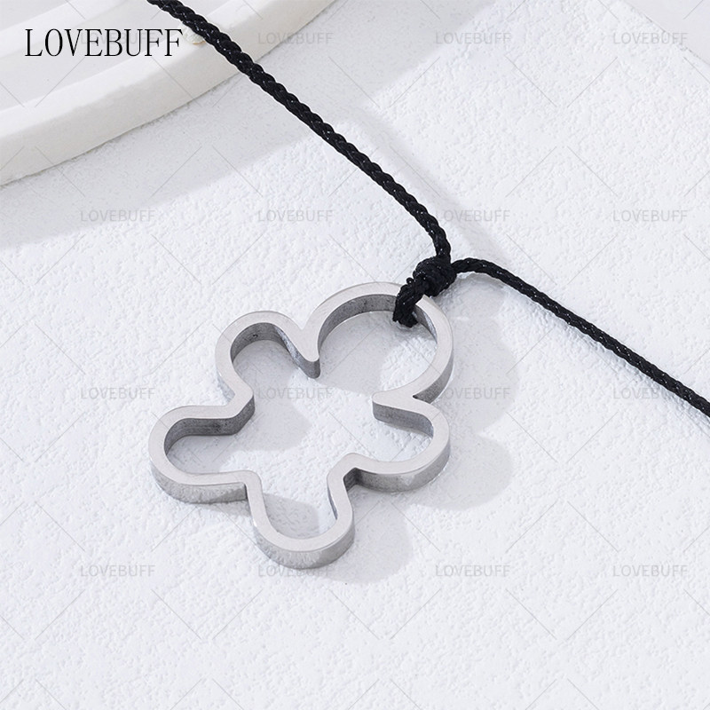 lovebuff姜饼人王国周边饼干模具项链不锈钢项链日常百搭生日礼物