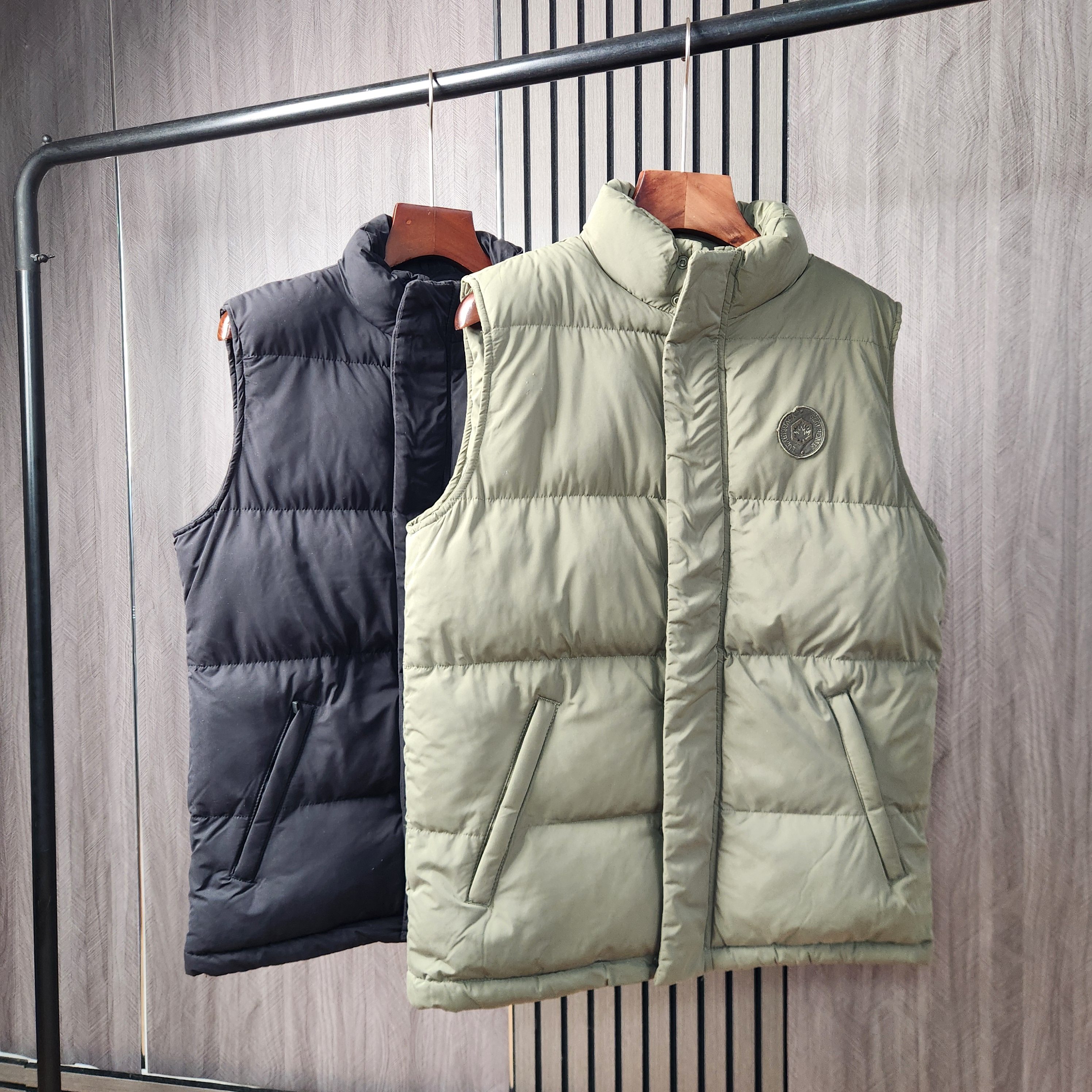 重磅猛货！2025年秋冬新款男士高端防风保暖立领加厚棉马甲背心潮,男装,常规马甲,淘宝优惠券,粉丝福利购,淘宝优惠卷