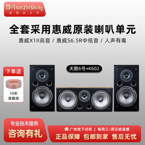 高保真6.5寸家庭影院中置环绕