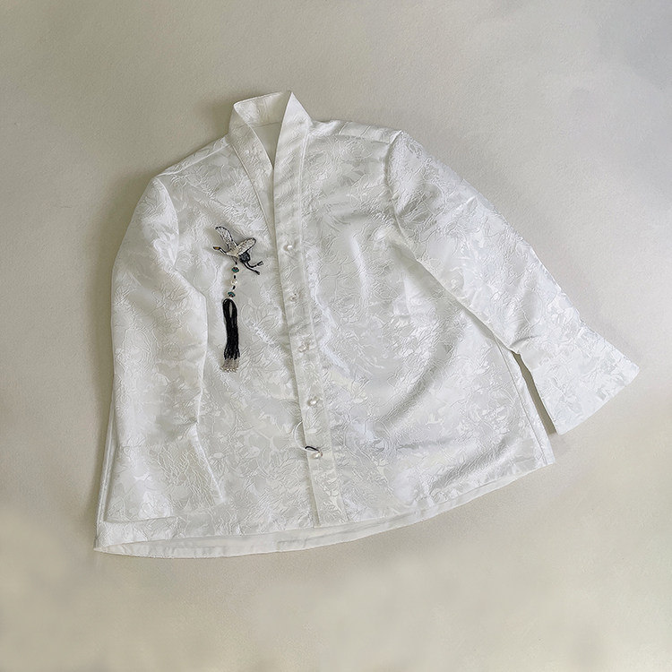 2022进口提花唐装汉服上衣外套