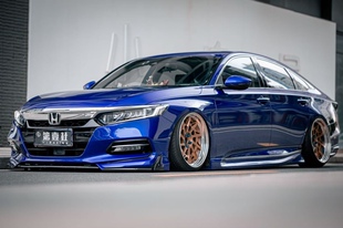 适用于十代雅阁ACR后包围领航灯 yofer650扰流板 AK套件改装升级