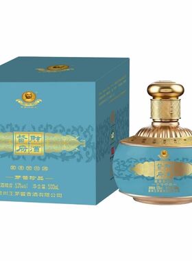 茅酒创始人 王丙乾督财府酒  酱香型白酒 53度 500mLX1瓶