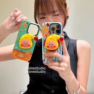 星星小人磁吸支架适用传音HOT40手机壳15pro红魔11pro+硅胶nfinx Smart8情侣Phone3Apro华硕ZenFone9可爱虾仁