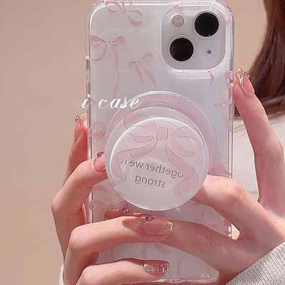 磁吸支架适用oppoA2x/reno11/10/87956pro+粉findx7/5pro蝴蝶结A55手机壳A32/58/A35/A97/93文艺K9x/k11x仙女