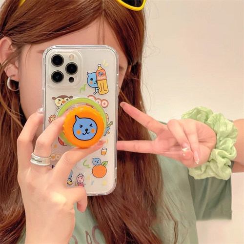 夏天饮料磁吸瓶盖适用传音HOT40手机壳15pro/红魔10Spro+新款infinx Smart8/Phone 3Apro华硕ZenFone10支架女