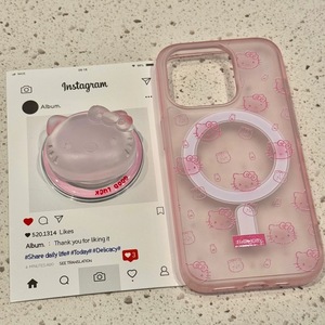 透粉满屏可爱猫咪头像适用vivo x200/S19/X90/X100SPRO手机壳S50/X300磁吸v40/y36T/V30e/Y37m/Y76S/X60/X80