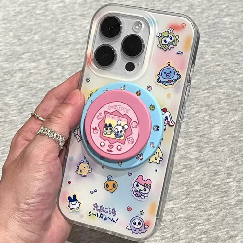 拓麻歌子新品卡通适用传音HOT40手机壳15pro红魔10Spro+支架infinx Smart8磁吸Phone3华硕ZenFone 10/9有趣11