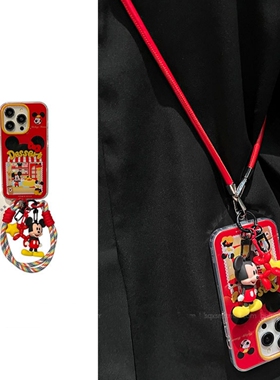 小奇商店挂饰手绳适用红米note14pro+小米13/14手机壳98/10S/K70至尊版12/11T/civi3斜挎绳K60E/k50秋冬K40S