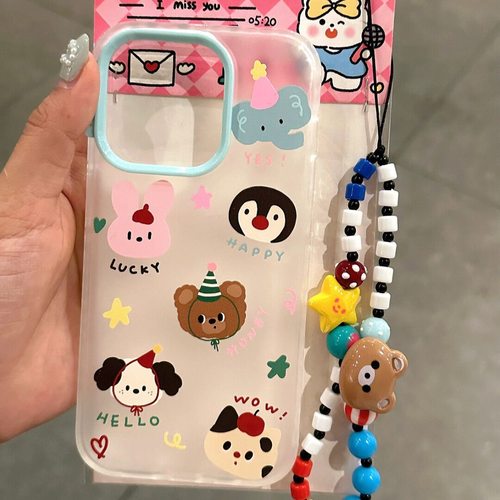 哑光软磨砂ins趣味适用华为PURA70手机壳nova12/11pro/10/984376SE挂链MATE60RS/P30可爱P50e畅享70女P40pro+