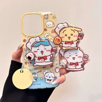 吉伊卡哇磁吸旋转支架适用OPPO Reno15/14/13/12F/11手机壳FindX9/X8S/X7Ultra情侣K10/A96/A58/A2/A5x/A3pro