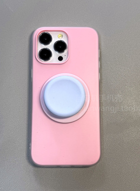 磨砂二合一软糯磁吸支架适用Realme真我GT8PRO手机壳GTNeo2T双层V13/V25圆形v23/Q5雾面Q3s女15T插卡包V70S硬