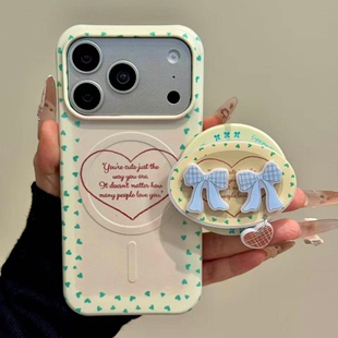 Z10x手机壳neo9pro neo9 Z11turbo 6SE Z8X新款 蝴蝶结吊坠磁吸支架适用vivo 11可爱Z7i iQOO15ultra