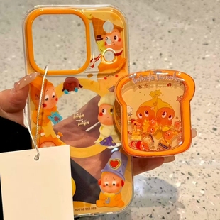 A58 A77 A6pro Reno14F A5X 吐司星星人摇摇乐磁吸支架适用OPPO 15手机壳findx9 K12 X8ultra