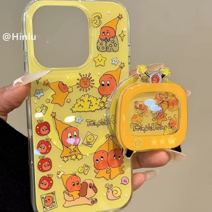 星星人摇摇乐磁吸支架适用A2/OPPO Reno14F/13/12/11/10手机壳findx8S+/X7ultra/A98可爱A5pro/K11X/A3X硬A57