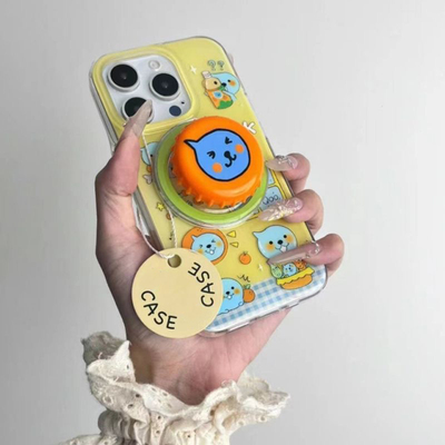 瓶盖有趣创意磁吸适用1加13T/ACE5pro手机壳一加15/1+9R/8T/oneplusACE竞速1+ACE3/11支架ACE2V卡通12女生7T