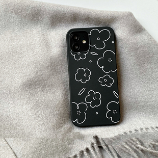 80pro小花x10磨砂8X小众50软magic74文9畅玩40黑色20i INS气质适用华为60荣耀300 90手机壳v30 200 80pro 100