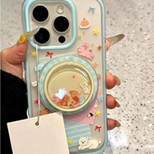 S21fe全包A54 A34 S24ultra 小动物摇摇乐磁吸支架适用三星S25 A25 Note20 S20手机壳7可爱s23 A56 A71个性