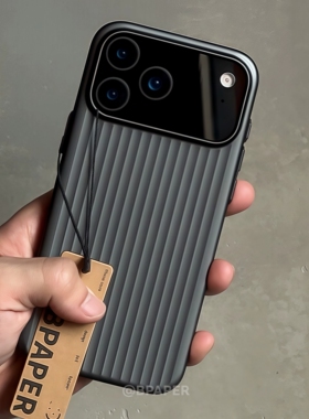 【超薄裸机感】瓦楞纹适用vivoX300手机壳iQOO13/12金属质感x200promini硬壳x100ultra高级全包纯磨砂纯色哑