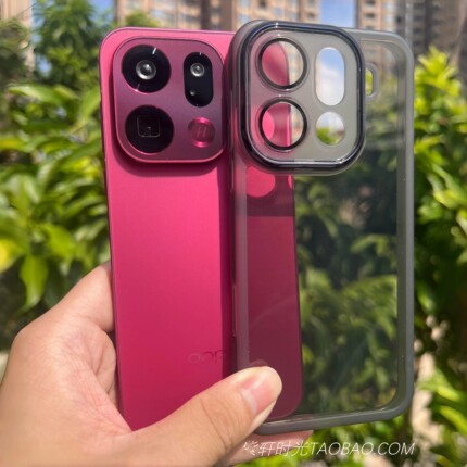 透黑色适用OPPOFindx9手机壳X9pro硅胶Findx8ultra保护套X7高级感Reno14pro简约K13Turbo全包镜头12防摔11软