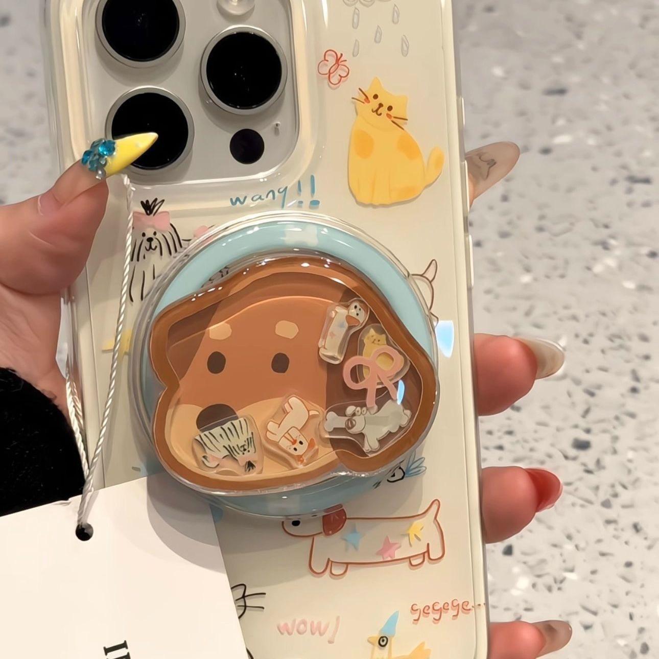 摇摇乐可爱小狗磁吸支架适用1加15/ACE6T一加13t手机壳12/1+9R/oneplus ACE5竞速ACE3pro/11可爱ACE2V/Turbo6,3C数码配件,手机保护套/壳,淘宝优惠券,粉丝福利购,淘宝优惠卷