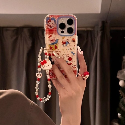 木马玩耍KT猫y300pro/vivos19适用X200/S15/X70/x50/X90PRO手机壳S17带链条y36/S18/V29e可爱Y37创意Y100/y77