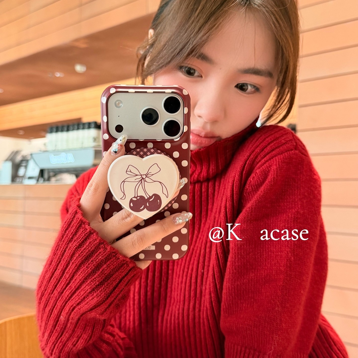 波点樱桃爱心磁吸支架适用P60华为nova15ultra/14/13/12/10/987SE手机壳pura70新年红mate80/P50畅享70P40pro,3C数码配件,手机保护套/壳,淘宝优惠券,粉丝福利购,淘宝优惠卷