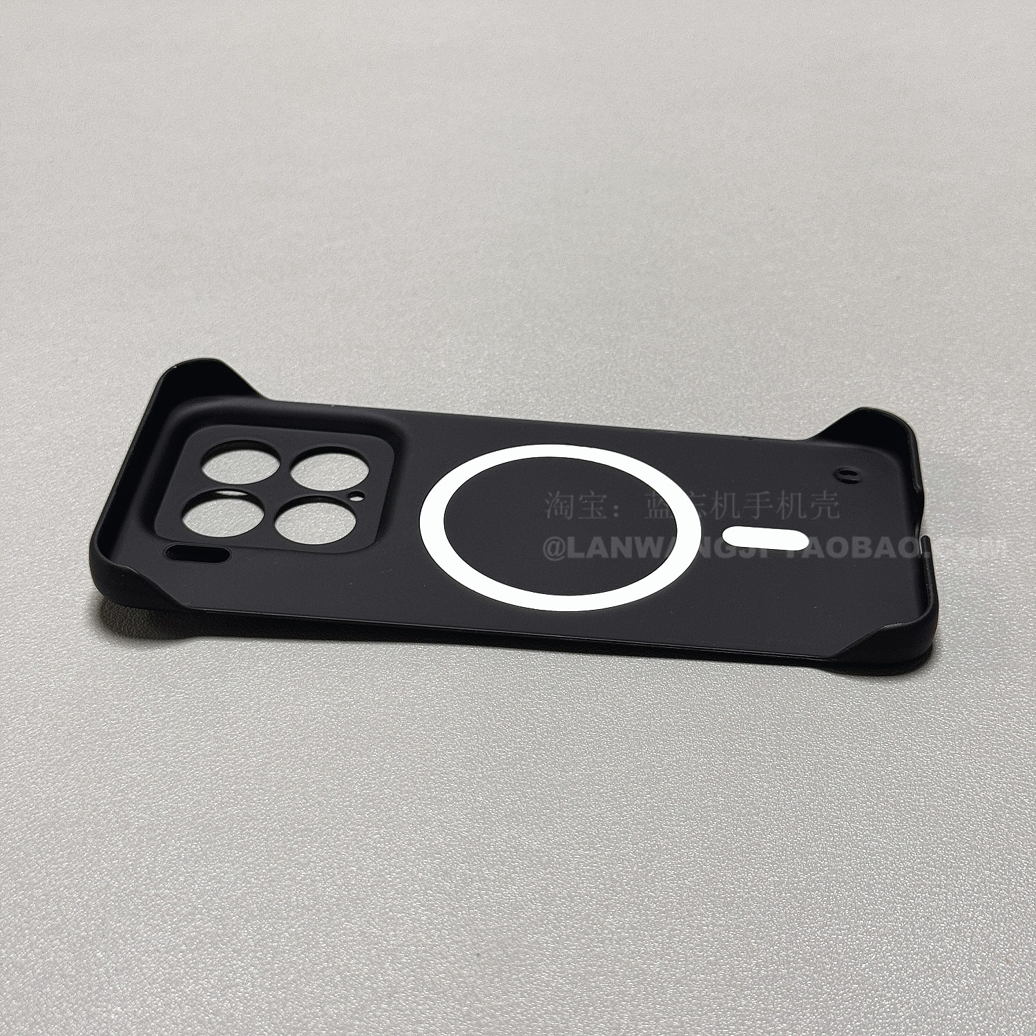 钛黑色隐藏内置磁吸充电适用IQOONEO10手机壳iQOO 13无边框硬壳Z9turbo肤感精孔11s超薄7/5/6/12pro散热neo8