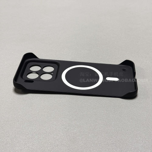 钛黑色隐藏内置磁吸充电适用IQOONEO10手机壳iQOO 13无边框硬壳Z9turbo肤感精孔11s超薄7/5/6/12pro散热neo8