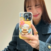 987SE手机壳pura70可爱mate80 蜂蜜猫咪潮磁吸支架适用P60华为nova14活力13 P50畅享80S P40硅胶P30pro