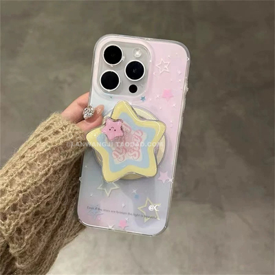 日韩ins彩色星星磁吸适用华为GT荣耀400/300/80手机壳magic7/90/200新款X9C/X60女X50pro支架X70i畅玩40plus