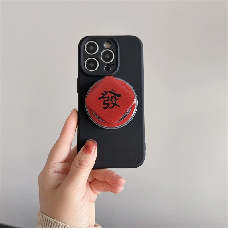 圣诞款黑色磁吸软壳适用oppo reno13/11F/12/7564SE手机壳findx8/x7發字支架A3/A5PRO/A57圆形A58x软A98/A56S