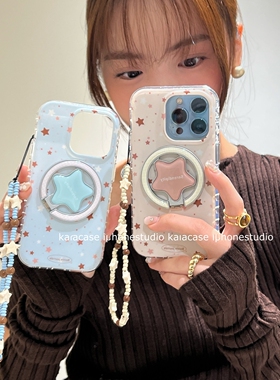 折叠甜美五角星磁吸支架适用NOthing 2A/3手机壳2谷歌Pixel9/10PRO/876链条mote edge60pro/G56华硕ROG9/54软