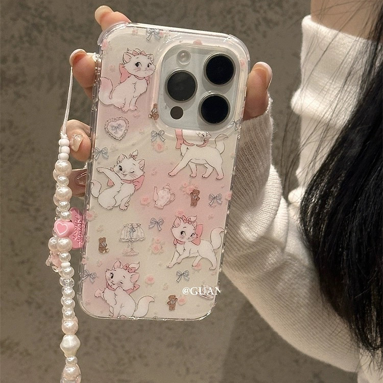 公主风猫咪晕染可爱y200t适用vivo X100/x70/X60/X80PRO手机壳x90pro+新款y36/y78/S19/V30/S18e/12/y3女Y76s