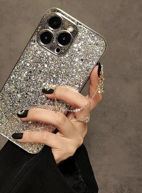 奢华网红电镀闪粉X200 PRO MINI适用VIVO S20手机壳S19/X90S超火X80女Y78m+全包S17/S16e/X100S/Y36/V29/X60