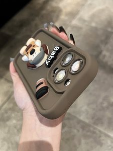 新款背带狗适用vivoY/X100/S17t手机壳X300立体X90s高级感T2X/Y78+/Y35+/Y77e软硅胶S20pro创意s18女y31S防摔