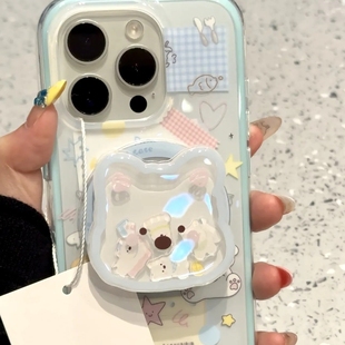 西高地摇摇乐磁吸支架适用NOthing 2A/3手机壳2谷歌Pixel9/10PRO/87可爱Pmote edge60pro小狗56华硕ROG9/54软