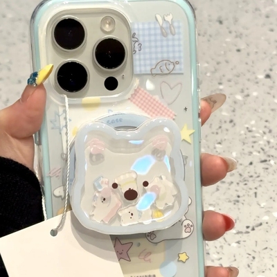 西高地摇摇乐磁吸支架适用魅族21/22/20硅胶meizu21class手机壳note16/9/16spro/18S少女心17PRO/Lucky08可爱