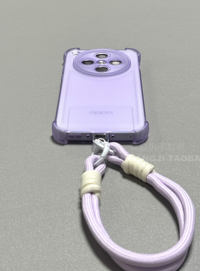 淡紫色带手提挂绳女适用P70华为Nova13手机壳nove12/10/8957SE防摔MATE40粉色P60全包meta60PRO+硅胶p50e清新