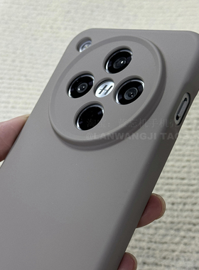 磁吸无线充电ins冷淡适用OPPOFind X8手机壳Reno13/12pro一加13液态11耐脏1+ACE5新款A5PRO炭灰色男女生硅胶