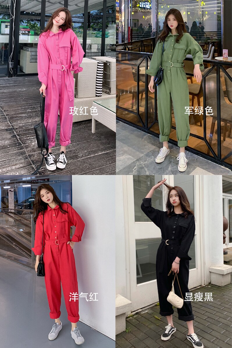 新品工装连体裤8017P120K178,女装连体裤,2C060