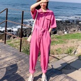 新短袖连体裤8021P120K178，女装连体裤，2C060