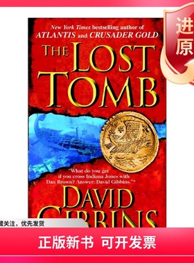 【现货正版书籍】英文原版 The Lost Tomb 失落的坟墓 惊悚冒险小说 David Gibbins 英文版 进口英语原版书籍David Gibbins出版社9