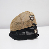 全网透气鸭舌帽男童贝雷帽儿童棒球帽夏遮阳婴儿防晒帽宝宝前进帽