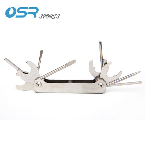 潜水技术潜水背飞侧挂夹克BCD专用不锈钢12款维修工具组