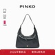 PINKO女士2026年春季 新款 黑通勤色中号月牙手提腋下包106167A315