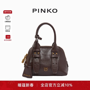 PINKO女式复古通勤手提包拉链气质简约背提包105333A2VW