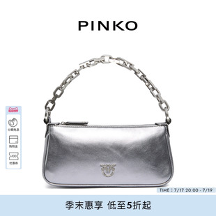 PINKO层压绒面革小号手提包105069A2O9