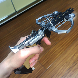 3D打印耻辱游科长皮筋枪塑料连发皮筋手枪ABS漫展男