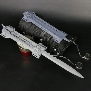 新品定做刺客信条袖箭电影袖剑现代线控袖剑线控拉绳袖箭3D打印男